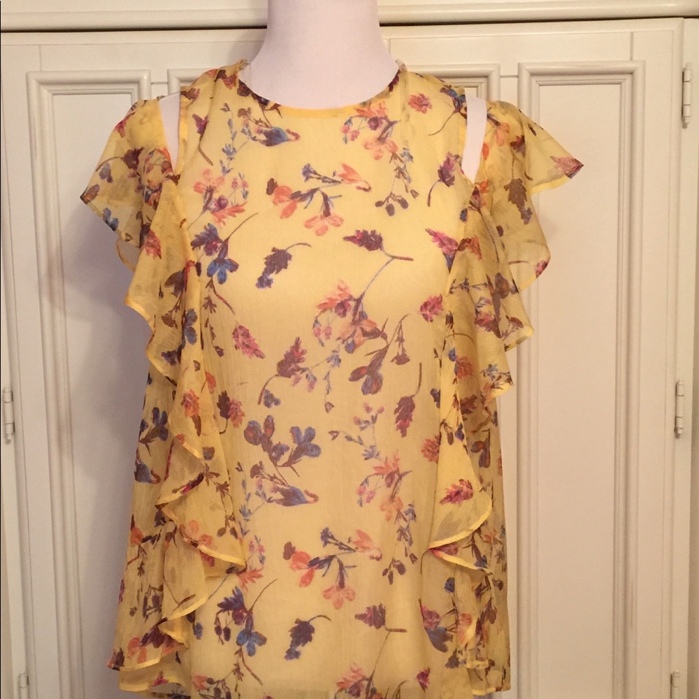 Umgee Cold Shoulder Top